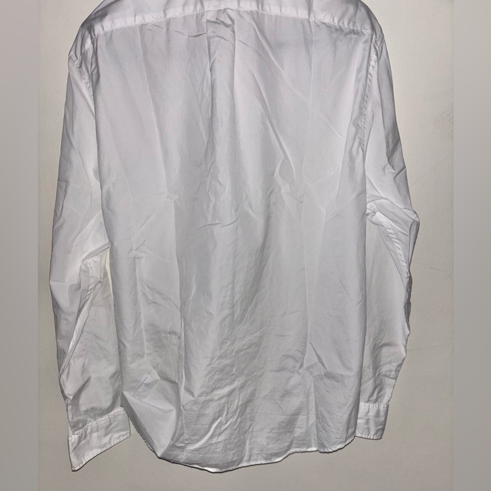 NWOT J.Crew Secret Wash Classic cotton poplin Button Down shirt Large White - Picture 8 of 11